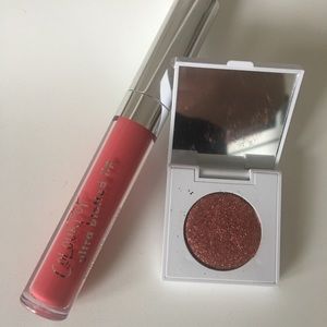 ColourPop lipgloss & eyeshadow set